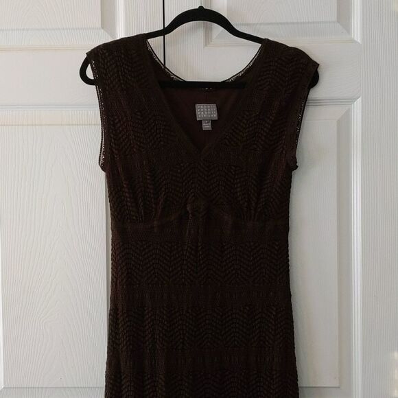 Rabbit Rabbit Rabbit brown long dress - Picture 3 of 7